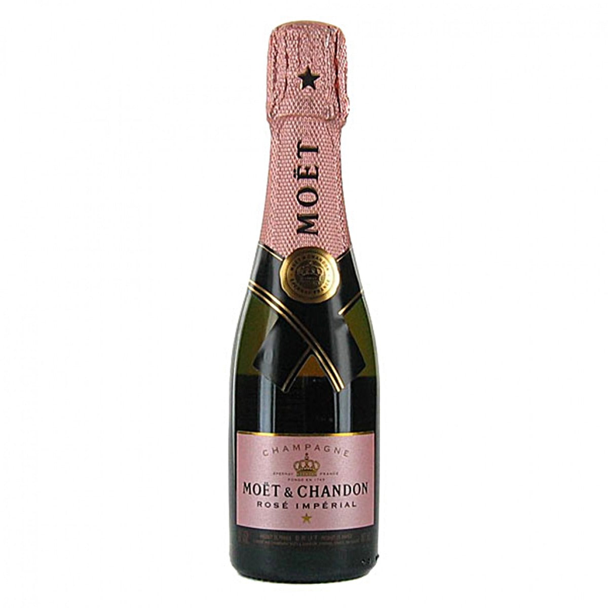 MOET AND CHANDON CHAMPAGNE IMPERIAL ROSE 187ML Wine