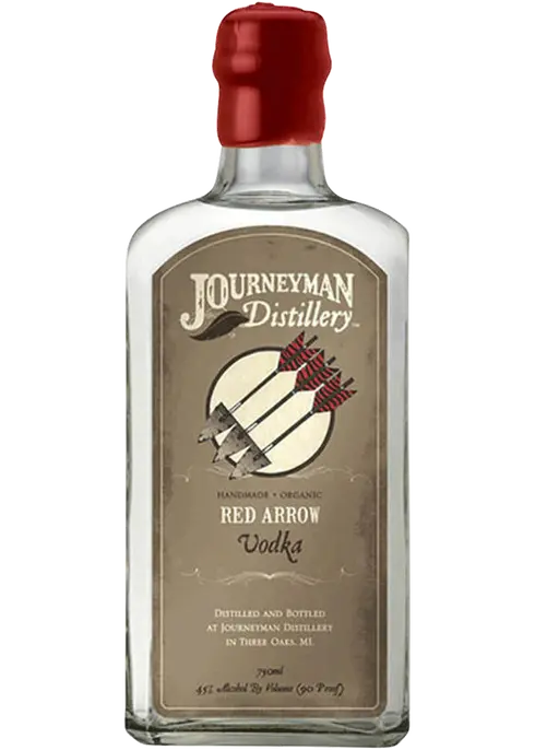 JOURNEYMAN VODKA RED ARROW MICHIGAN 90PF 750ML Spirits