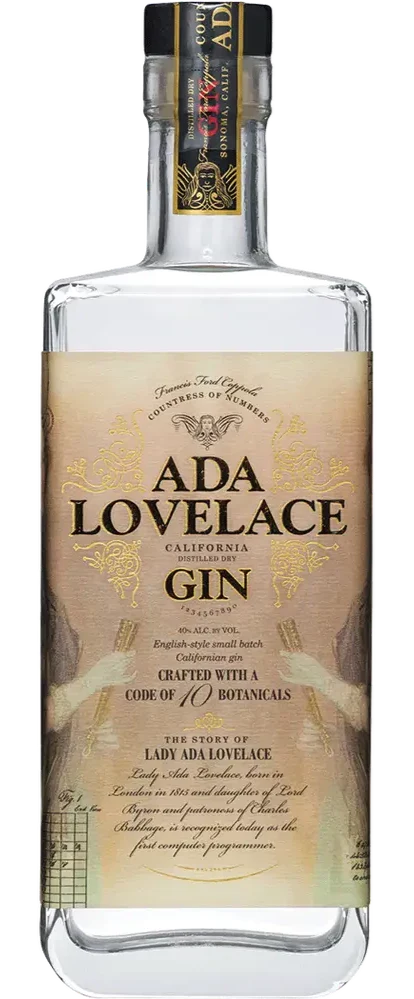 ADA LOVELACE GIN CALIFORNIA 750ML LIQ