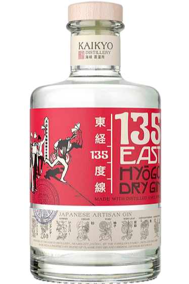 135 EAST HYOGO GIN DRY JAPAN 750ML Spirits