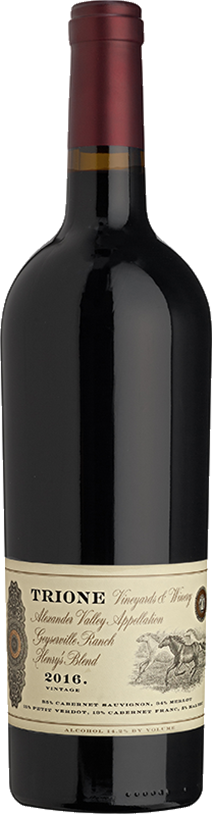 TRIONE HENRYS RED BLEND GEYSERVILLE RANCH ALEXANDER VALLEY 2018 Wine