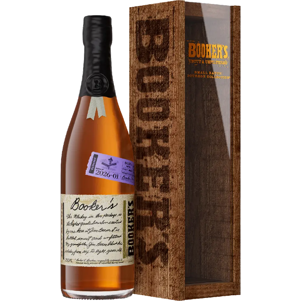 BOOKERS BOURBON STRAIGHT BIG EASY BATCH 2026-01 KENTUCKY 750ML LIQ