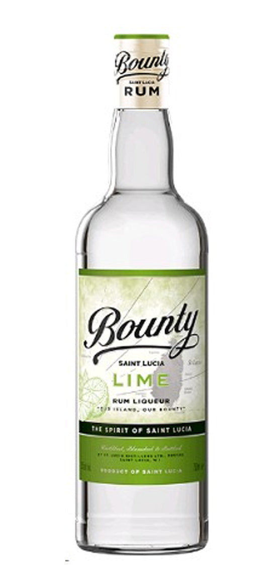 BOUNTY RUM LIQUEUR LIME SAINT LUCIA 750ML Spirits
