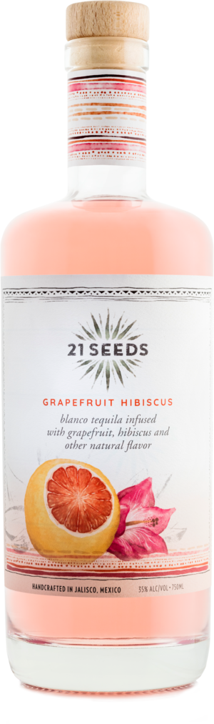 21 SEEDS TEQUILA GRAPEFRUIT HIBISCUS 750ML Spirits