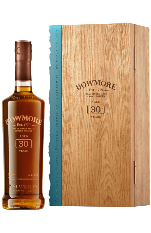 BOWMORE SCOTCH SINGLE MALT NO 1 VAULT 30YR 750ML Spirits