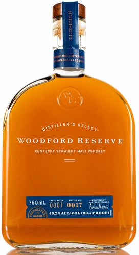 WOODFORD RESERVE WHISKEY STRAIGHT MALT KENTUCKY 750ML Spirits