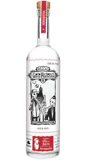 SIETE MISTERIOS MEZCAL ARROQUENO OAXACA 750ML LIQ