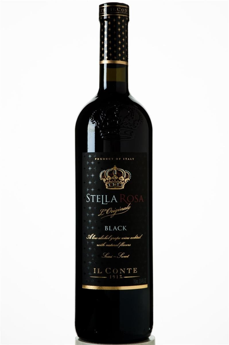 IL CONTE STELLA ROSA BLACK ITALY 750ML Wine