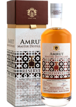 AMRUT WHISKY SINGLE MALT MASTER DISTILLERS RESERVE INDIA 700ML LIQ
