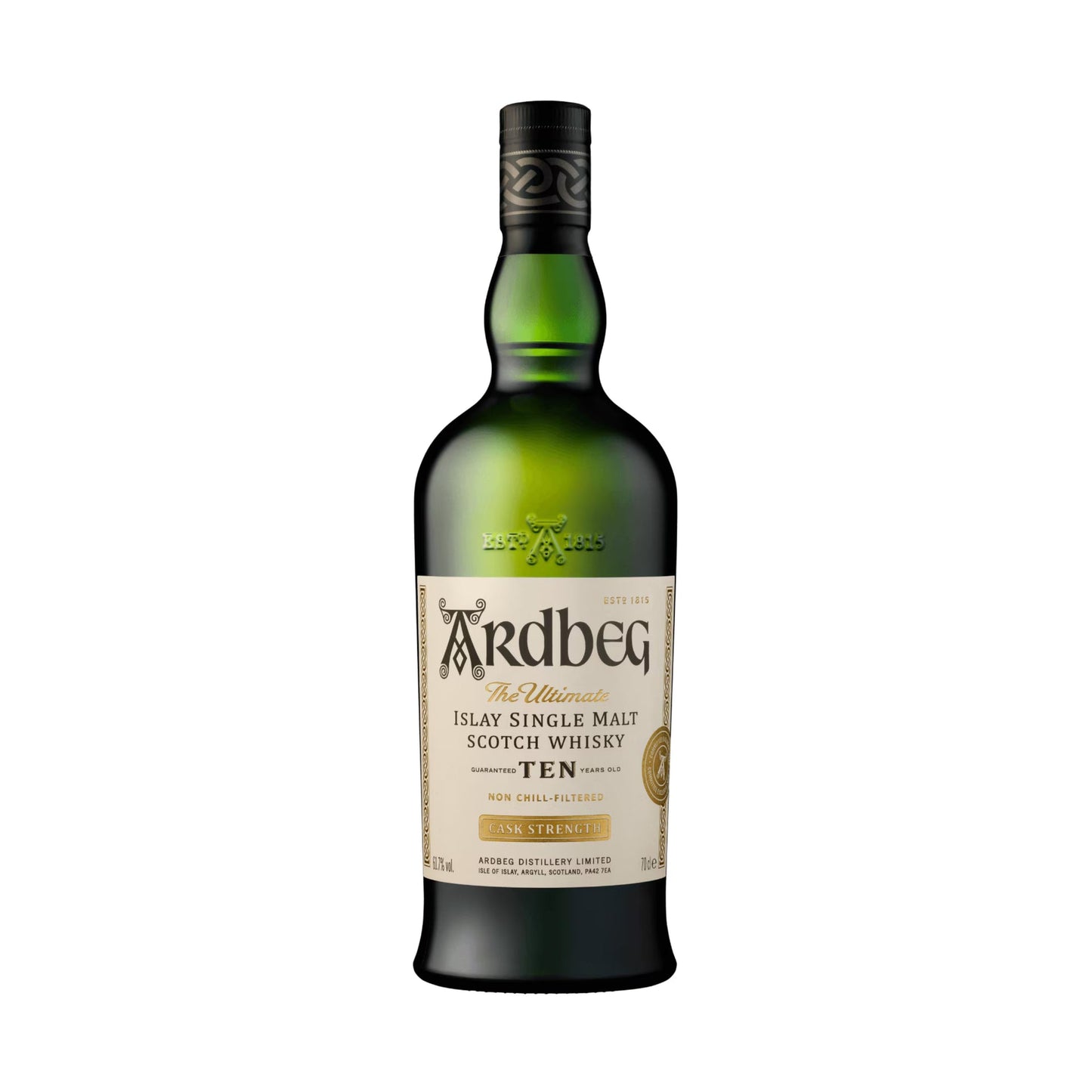 ARDBEG SCOTCH SINGLE MALT CASK STRENGTH ISLAY 10YR 700ML LIQ