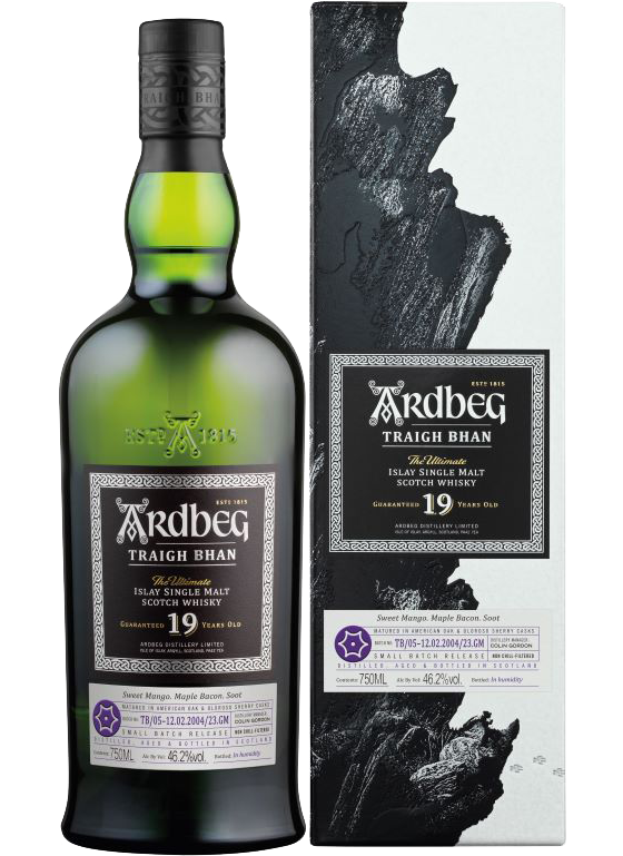ARDBEG TRAIGH BHAN SCOTCH SINGLE MALT SMALL BATCH RELEASE 19YR 2023 750ML LIQ