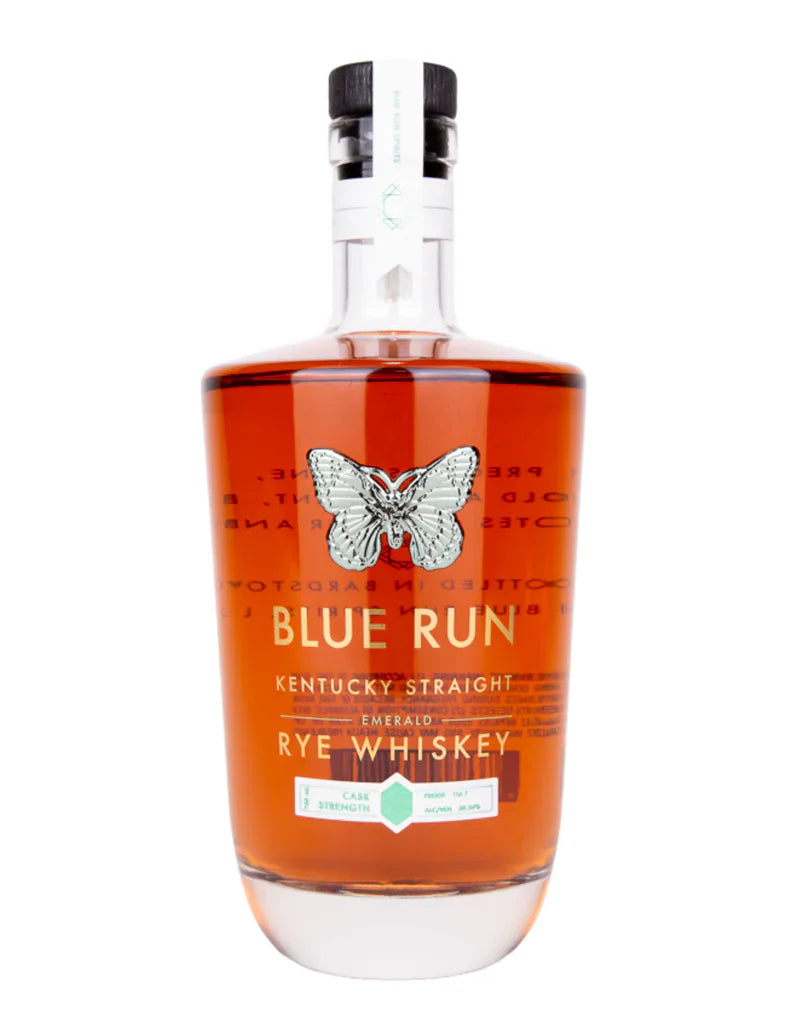BLUE RUN WHISKEY RYE EMERALD SINGLE BARREL KENTUCKY 750ML LIQ