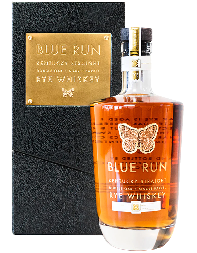 BLUE RUN WHISKEY RYE DOUBLE OAK SINGLE BARREL KENTUCKY 750ML LIQ
