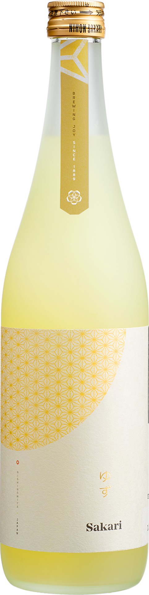 NIHONSAKARI SAKARI SAKE WITH YUZU FLAVOR JAPAN 700ML WINE