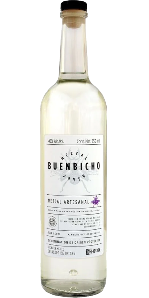 BUEN BICHO MEZCAL JOVEN ARTESANAL MEXICO 750ML LIQ