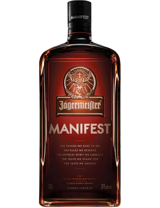 JAGERMEISTER MANIFEST LIQUEUR HERBAL GERMANY 1LI
