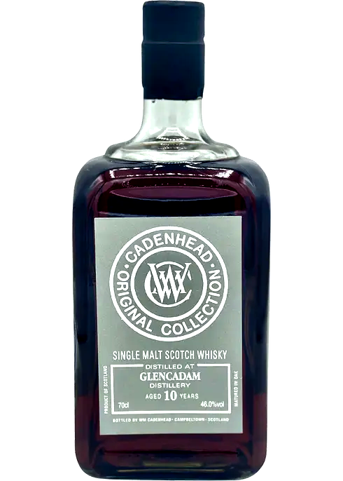 CADENHEAD GLENCADAM SCOTCH SINGLE MALT 10YR 750ML LIQ