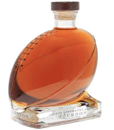 CANTON BOURBON FOOTBALL BOTTLE NEW YORK 750ML LIQ