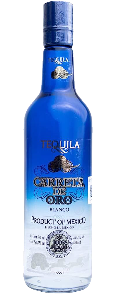 CARRETA DE ORO TEQUILA BLANCO 750ML Spirits