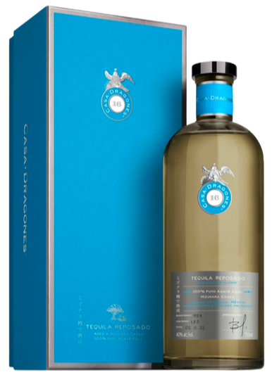 CASA DRAGONES TEQUILA REPOSADO 750ML LIQ