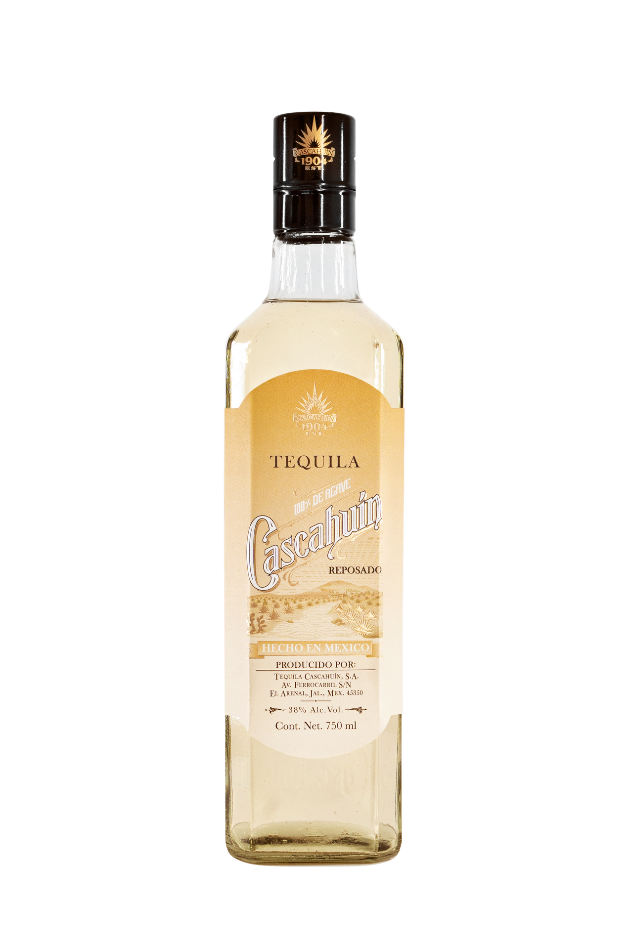 CASCAHUIN TEQUILA REPOSADO 750ML LIQ
