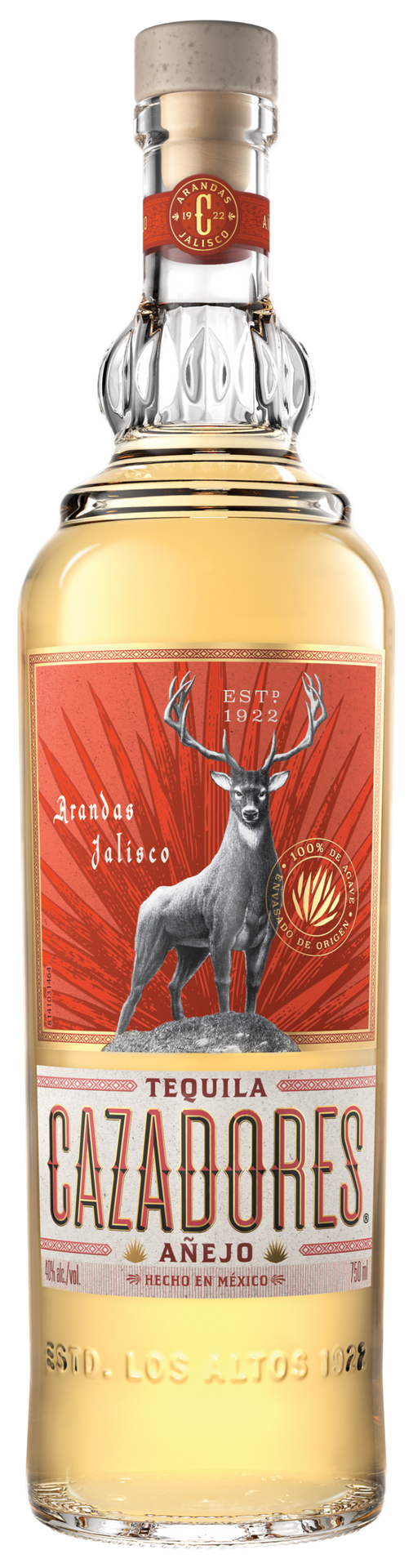 CAZADORES TEQUILA ANEJO 750ML Spirits