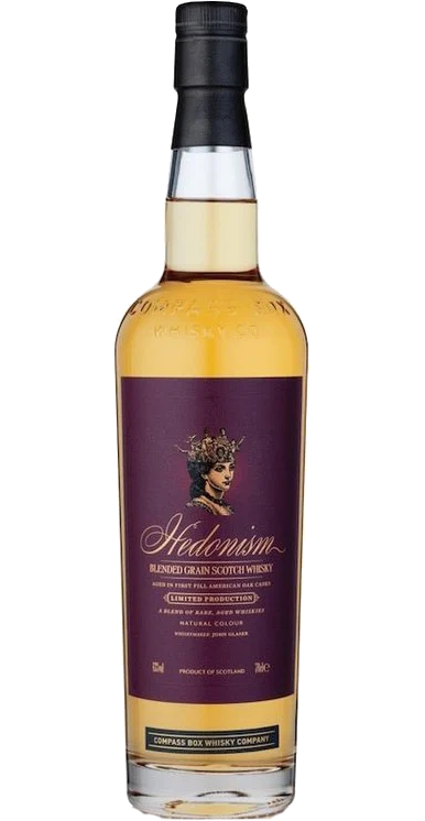 COMPASS BOX SCOTCH BLENDED GRAIN LIMITED HEDONISM EDITION 750ML Spirits