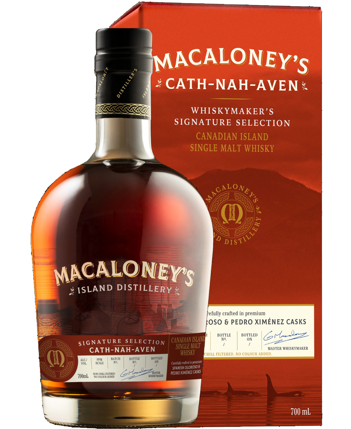 MACALONEYS CATH NAH AVEN WHISKEY SINGLE MALT CANADA 750ML LIQ