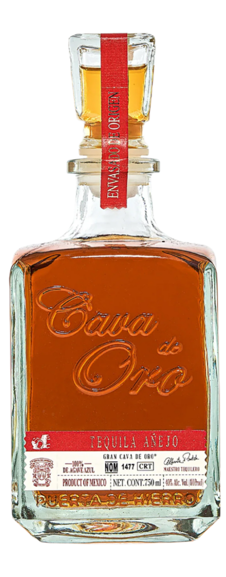 CAVA DE ORO TEQUILA ANEJO 750ML Spirits