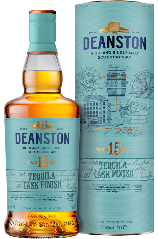DEANSTON SCOTCH SINGLE MALT TEQUILA CASK FINISH 15YR 700ML LIQ