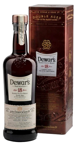 DEWARS SCOTCH BLENDED 18YR 750ML Spirits