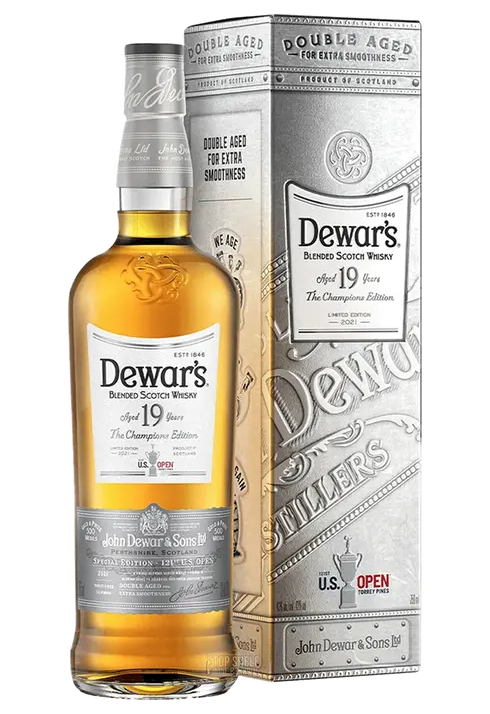 DEWARS SCOTCH BLENDED CHAMPIONS EDITION 19YR 750ML