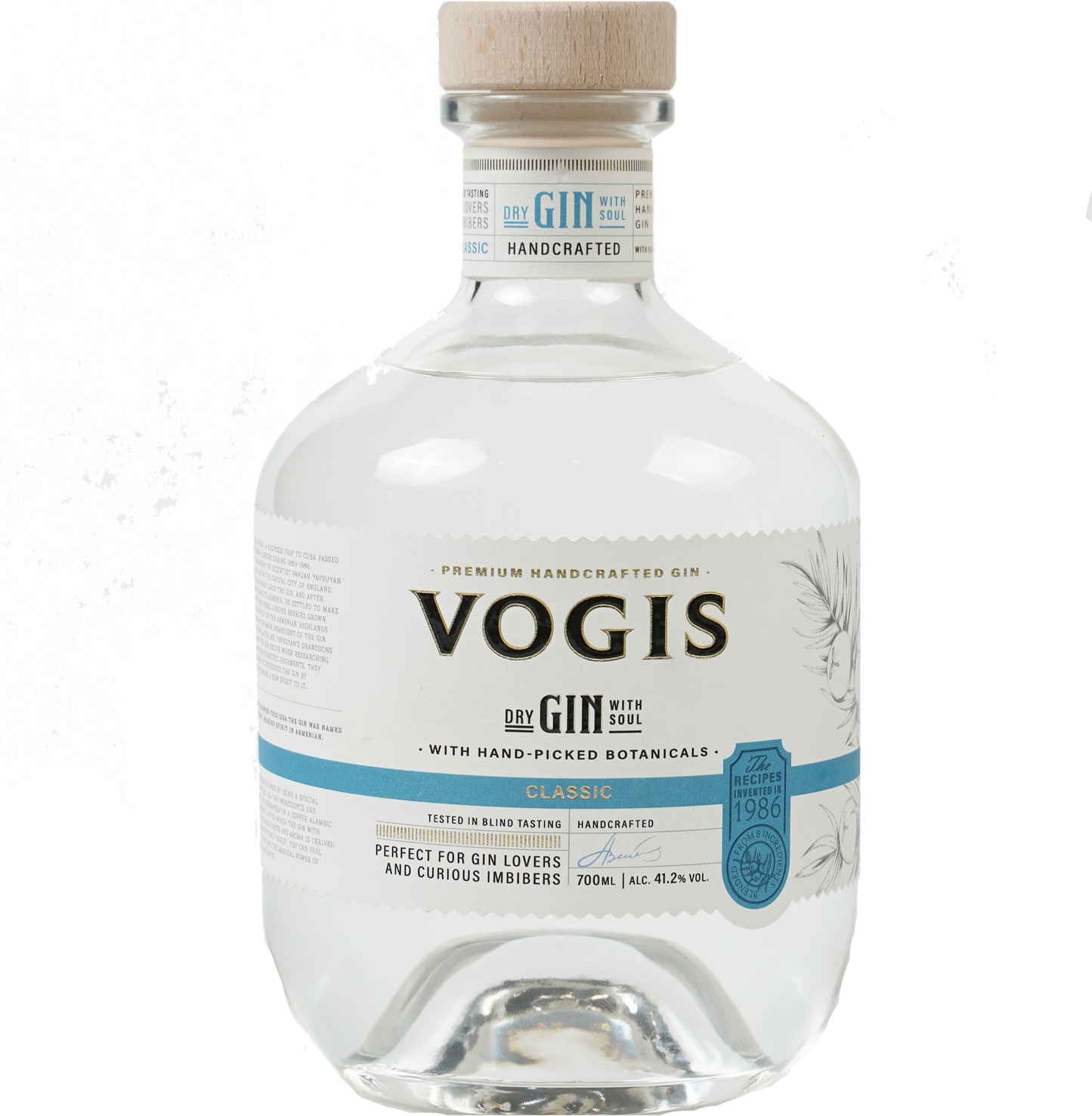 VOGIS GIN DRY WITH SOUL ARMENIA 700ML LIQ