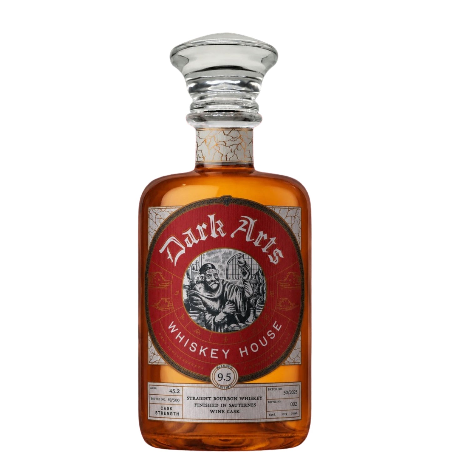 DARK ARTS BOURBON PRIVATE SINGLE BARREL SELECT "SWEET SAUTERNES" FINISHED IN SAUTERNES WINE CASK KENTUCKY 9.5YR 750ML
