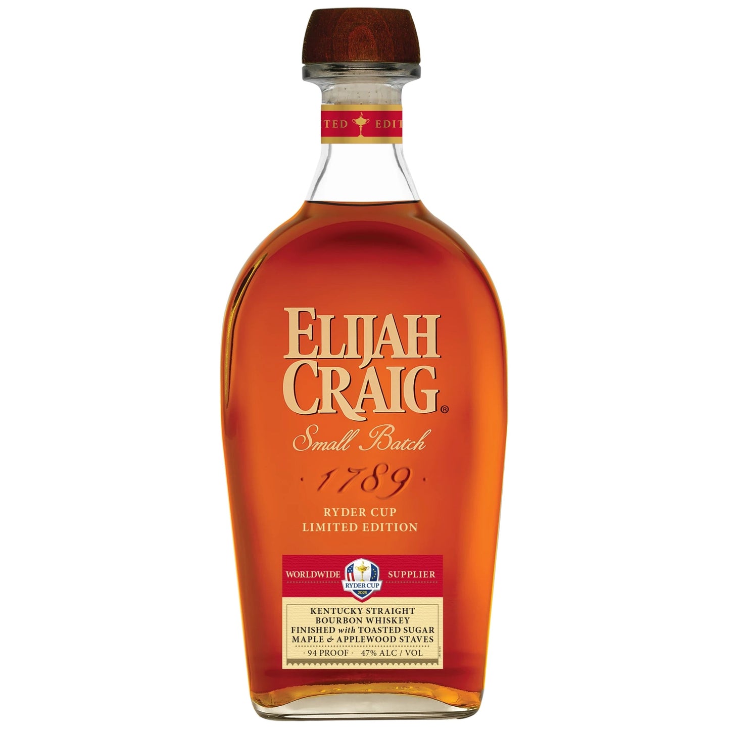 ELIJAH CRAIG BOURBON LIMITED 2025 RYDER CUP EDITION KENTUCKY 750ML LIQ