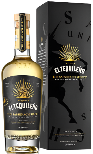 EL TEQUILENO TEQUILA DOUBLE WOOD REPOSADO SASSENACH SELECT 750ML LIQ