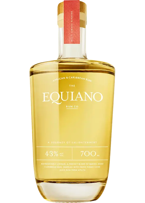 EQUIANO RUM LIGHT AFRICAN & CARIBBEAN RUM 750ML