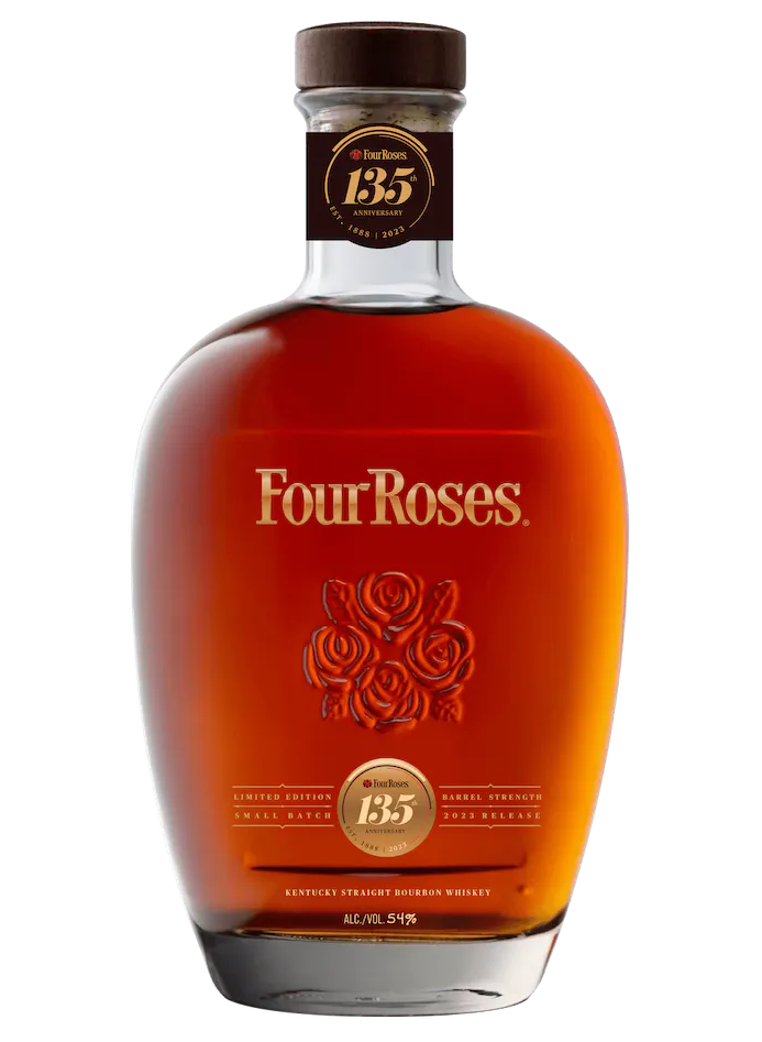 FOUR ROSES 135TH ANNIVERSARY BOURBON SMALL BATCH BARREL STRENGTH LIMITED EDITION 2021 RELEASE KENTUCKY 750ML LIQ