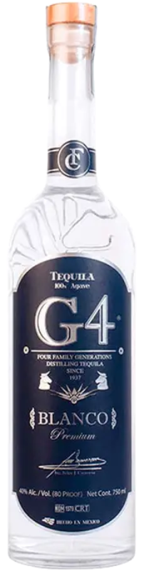 G4 TEQUILA BLANCO PREMIUM 750ML LIQ