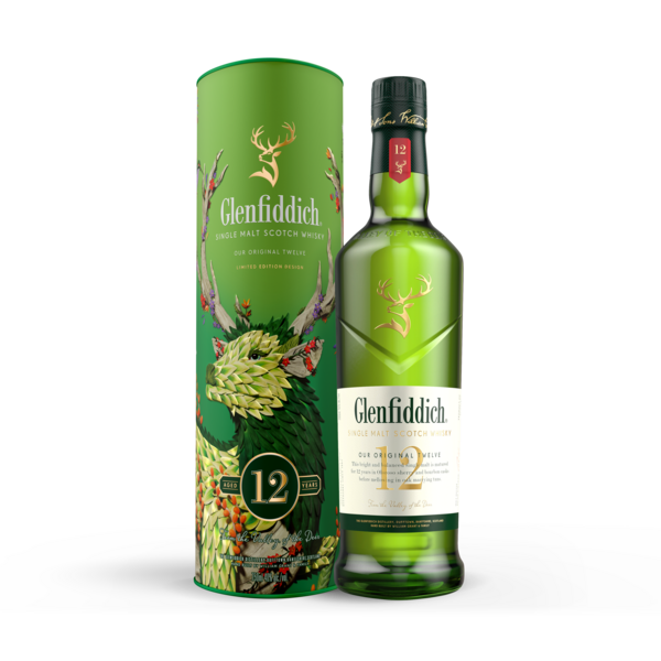 GLENFIDDICH SCOTCH SINGLE MALT 12YR 750ML Spirits