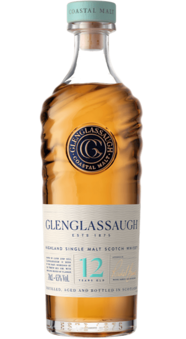 GLENGLASSAUGH SCOTCH SINGLE MALT COASTAL MALT 12YR 700ML LIQ