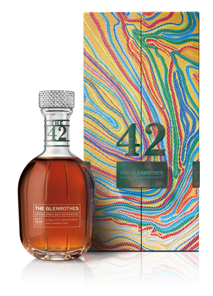 GLENROTHES SCOTCH SINGLE MALT SPEYSIDE 42YR 700ML (PRESALE) LIQ