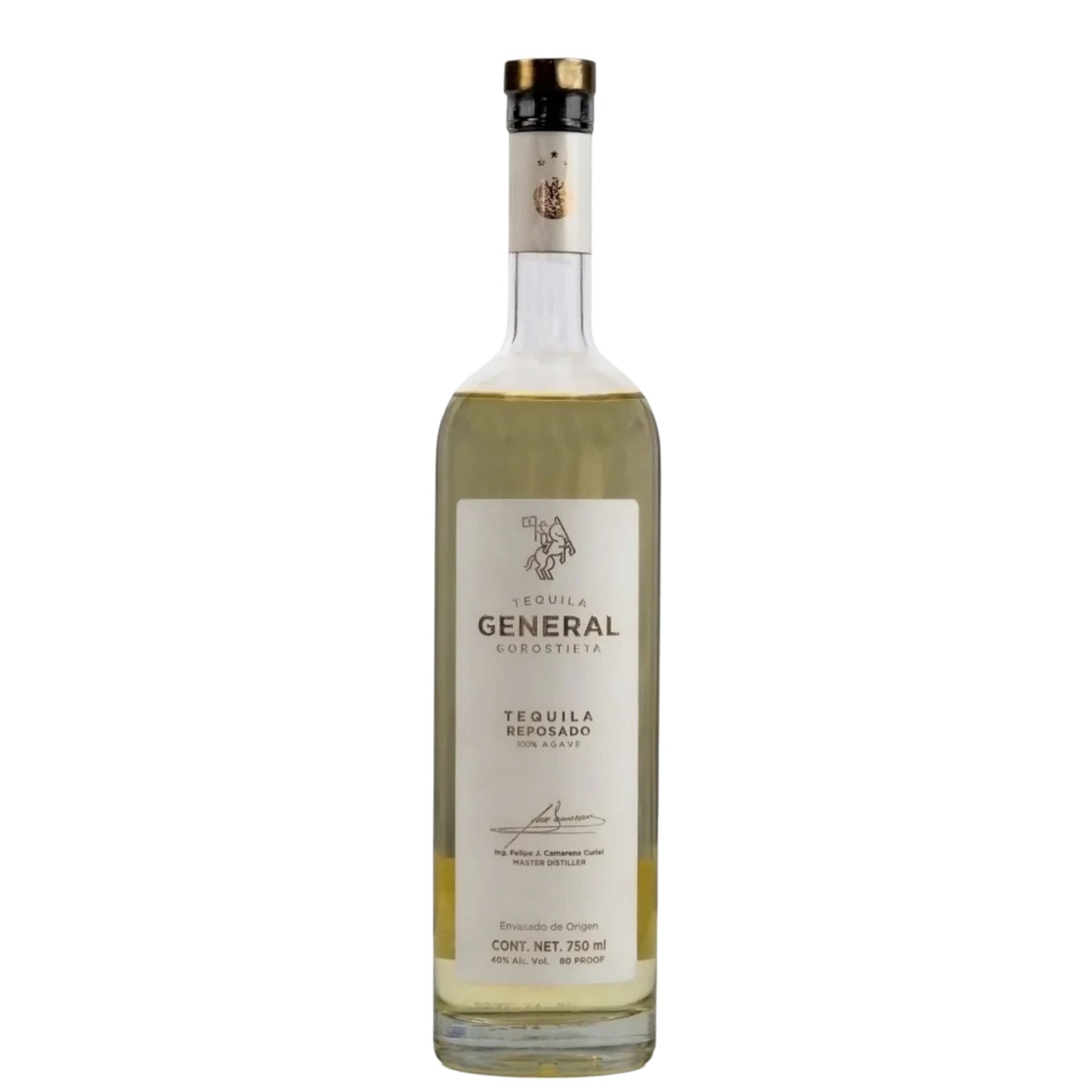 GENERAL GOROSTIETA TEQUILA REPOSADO 750ML LIQ