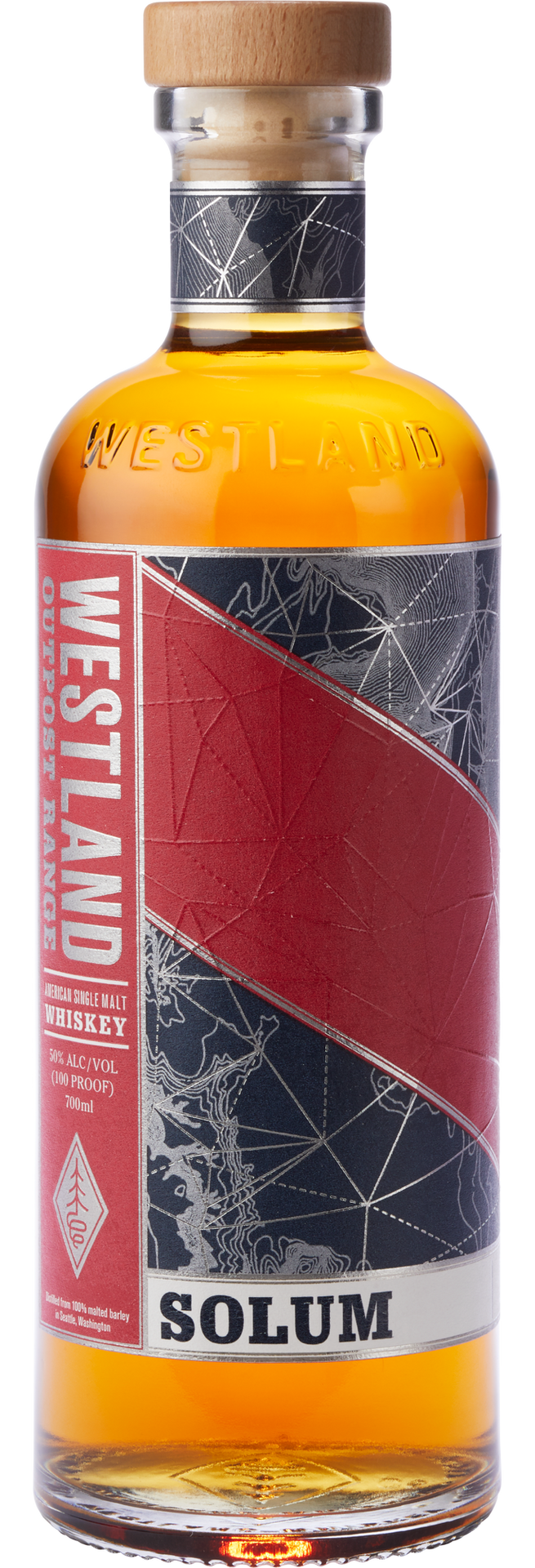 WESTLAND WHISKEY SINGLE MALT SOLUM OUTPOST RANGE 3RD EDITION WASHINGTON 700ML LIQ