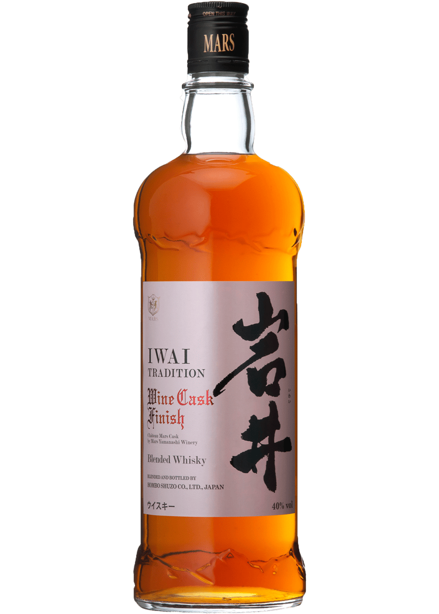 IWAI WHISKEY TRADITIONAL MARS FINISH IN WINE CASK JAPAN 750ML Spirits
