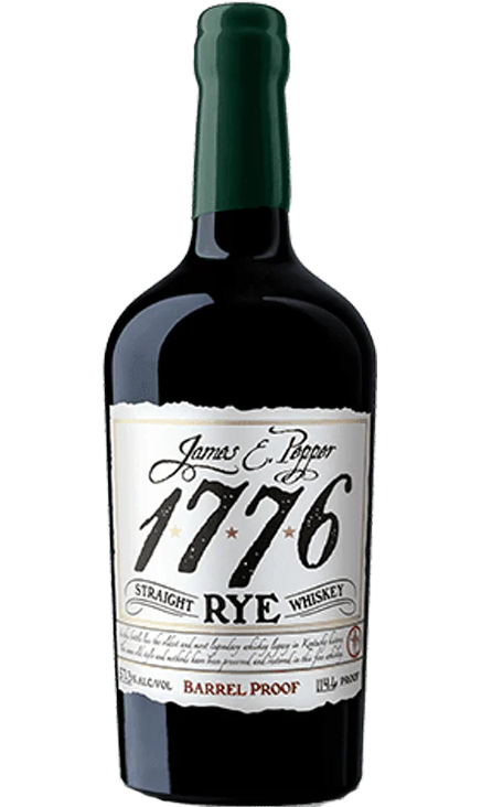JAMES E PEPPER 1776 WHISKEY RYE BARREL PROOF KENTUCKY 750ML LIQ