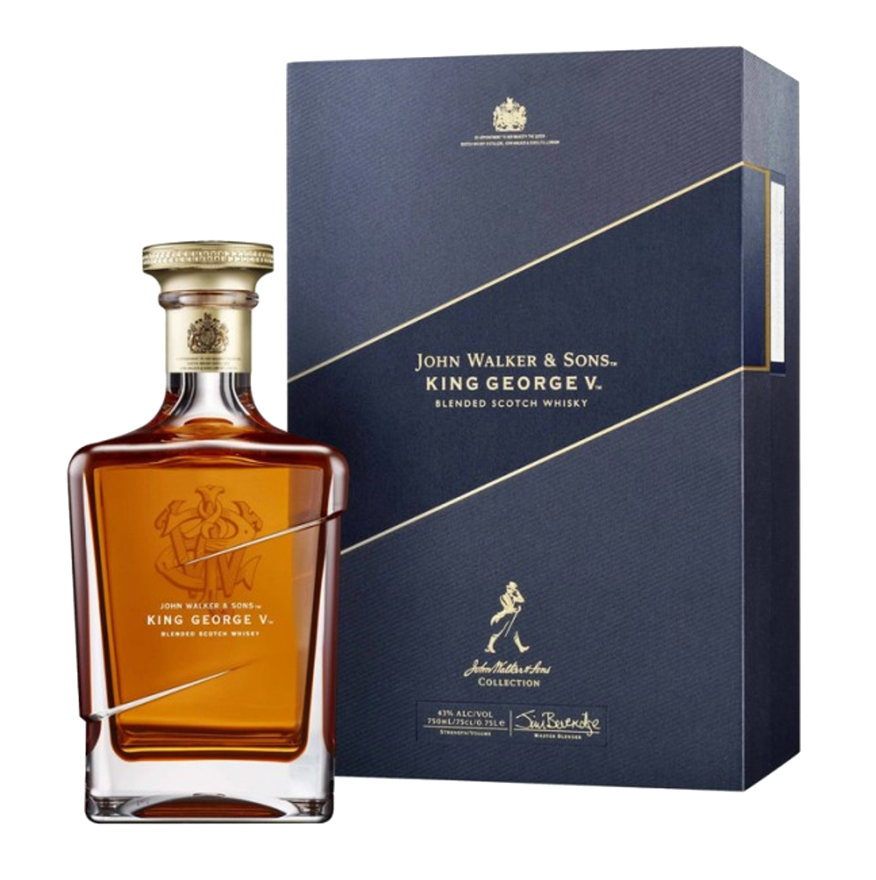 JOHNNIE WALKER SCOTCH BLENDED KING GEORGE V LIMITED 750ML Spirits