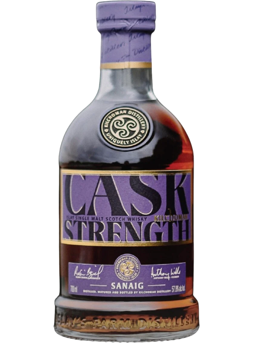 KILCHOMAN SCOTCH SANAIG SINGLE MALT CASK STRENGTH ISLAY 700ML LIQ