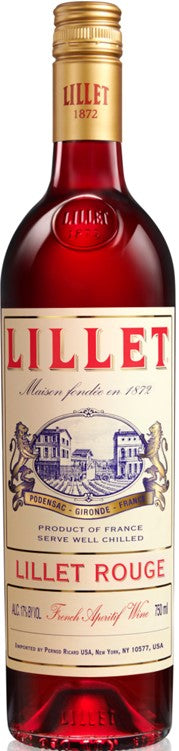 LILLET APERITIF ROUGE FRANCE 750ML Liquor