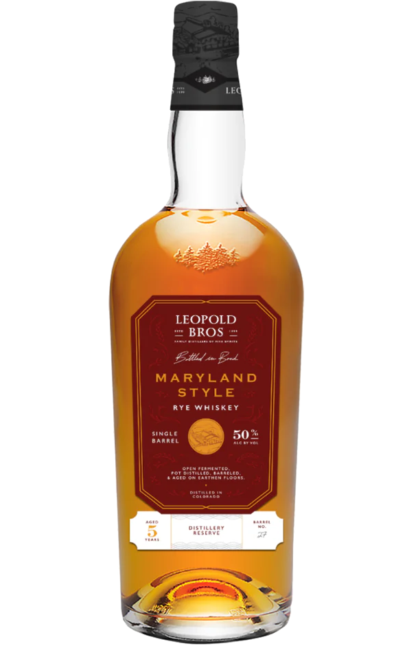 LEOPOLD BROS WHISKEY RYE MARYLAND STYLE COLORADO 750ML LIQ